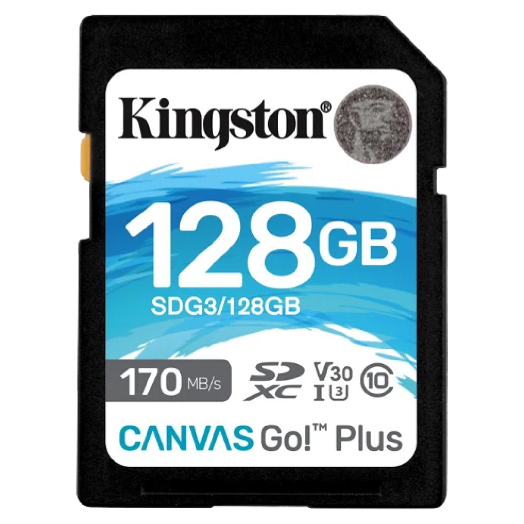 Kingston SDXC 128GB Canvas Go! Plus